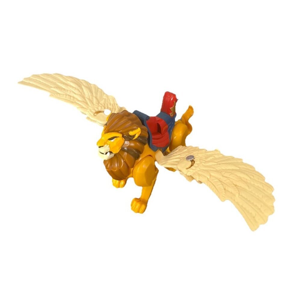 2014 Mattel Imaginext King Leonidis Winged Toy Lion w/ Moveable Wings